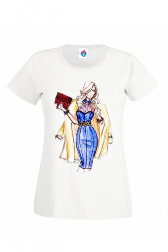 Дамска тениска Аз съм готина