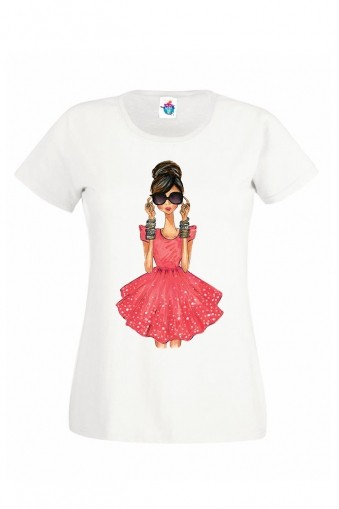 Дамска тениска Аз съм готина!