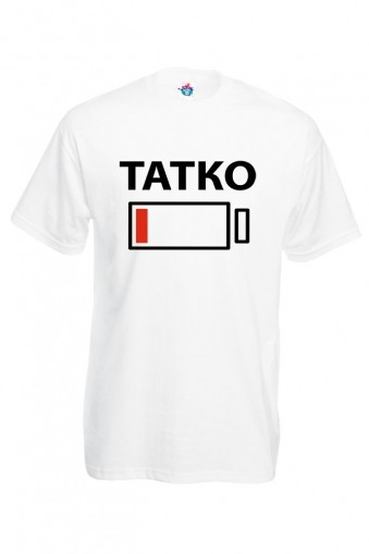 Мъжка  тениска с батерия за татко 