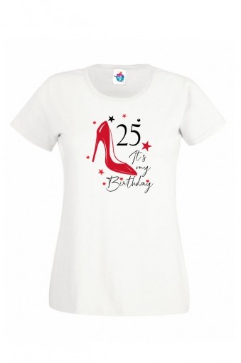 Дамска тениска за рожден ден  Моят рожден ден  Април