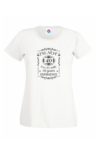 Дамска Тениска За Рожден Ден Толкова Години Опит За Декември