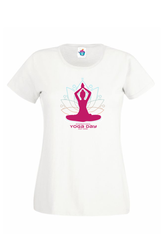 Дамска тениска Ден на йога