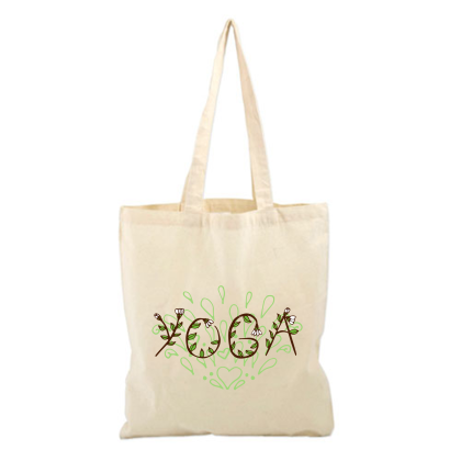 Памучна чанта Йога