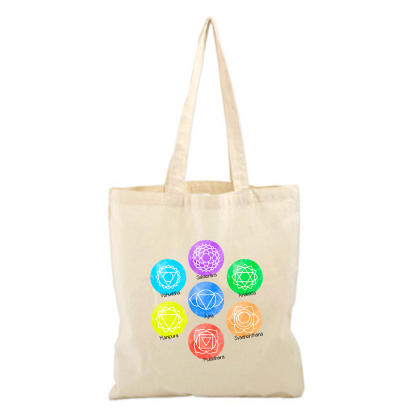 Памучна чанта Чакри