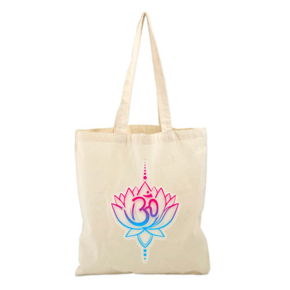Памучна чанта Ом