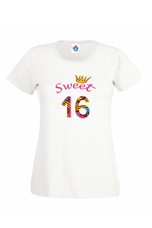 Дамска Тениска За Рожден Ден Sweet  За Октомври