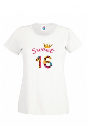 Дамска Тениска За Рожден Ден Sweet  За Януари