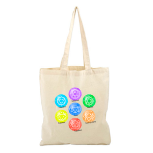 Памучна чанта Чакри