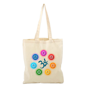 Памучна чанта Ом и мандала