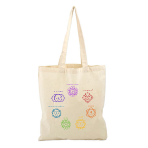 Памучна чанта Чакри и символика