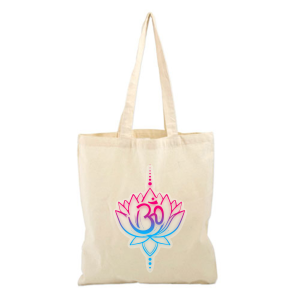 Памучна чанта Ом
