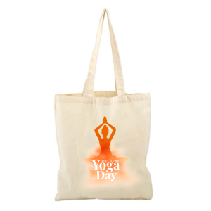 Памучна чанта Йога ден