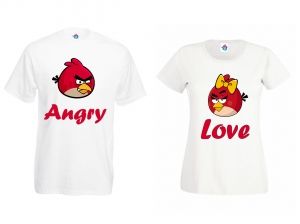 Тениски за двойки - Angry Love 